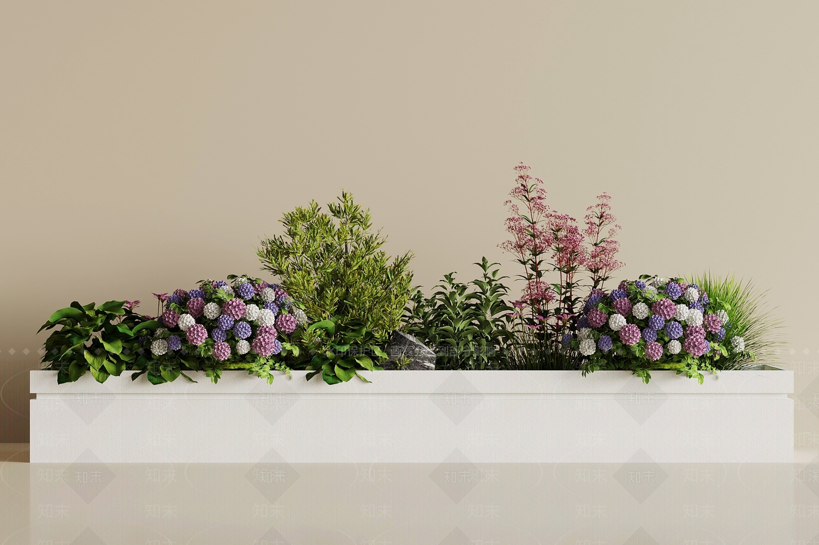 植物组合SU模型下载【ID:1202610935】