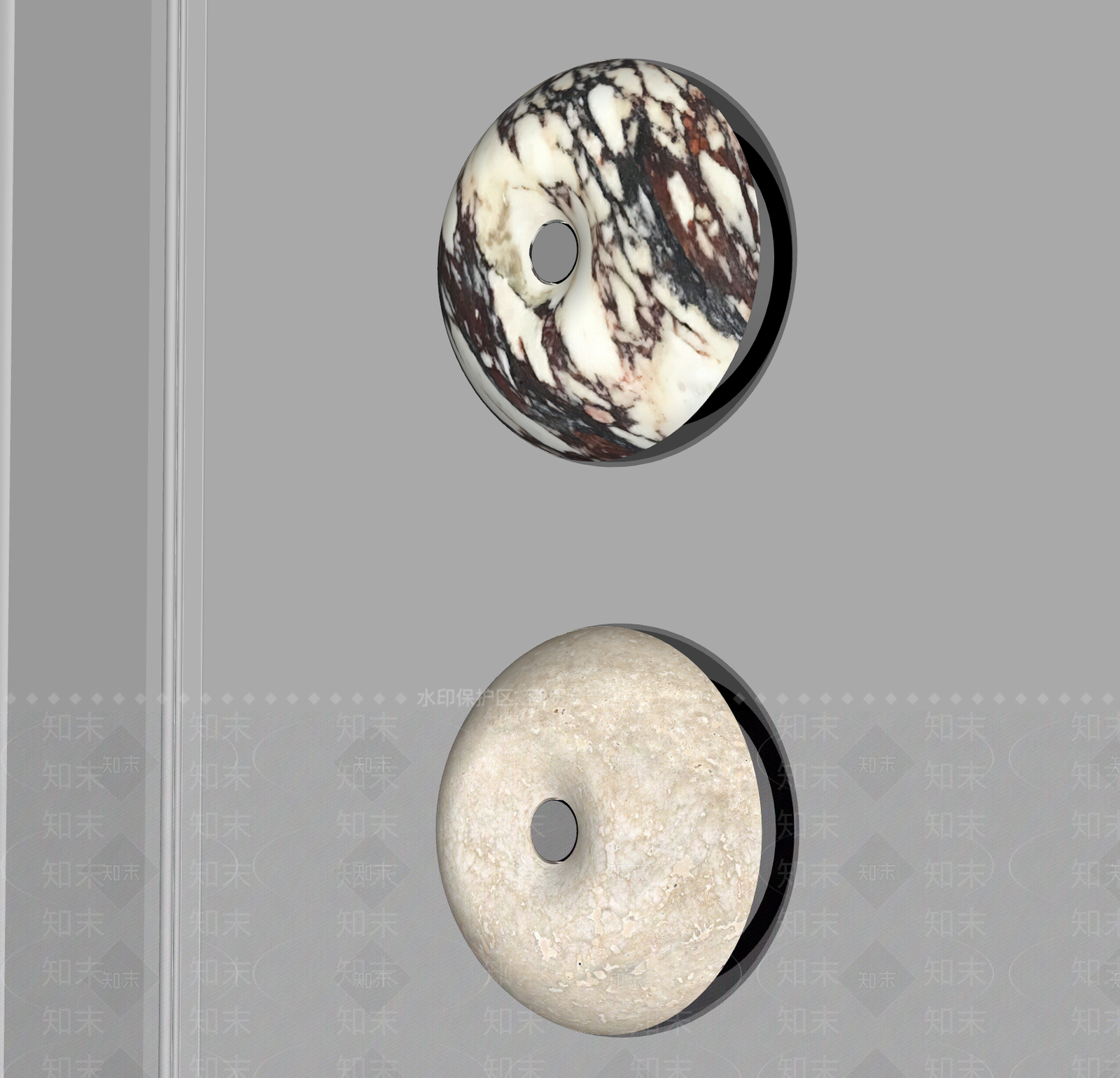 现代法式壁灯SU模型下载【ID:1202542771】