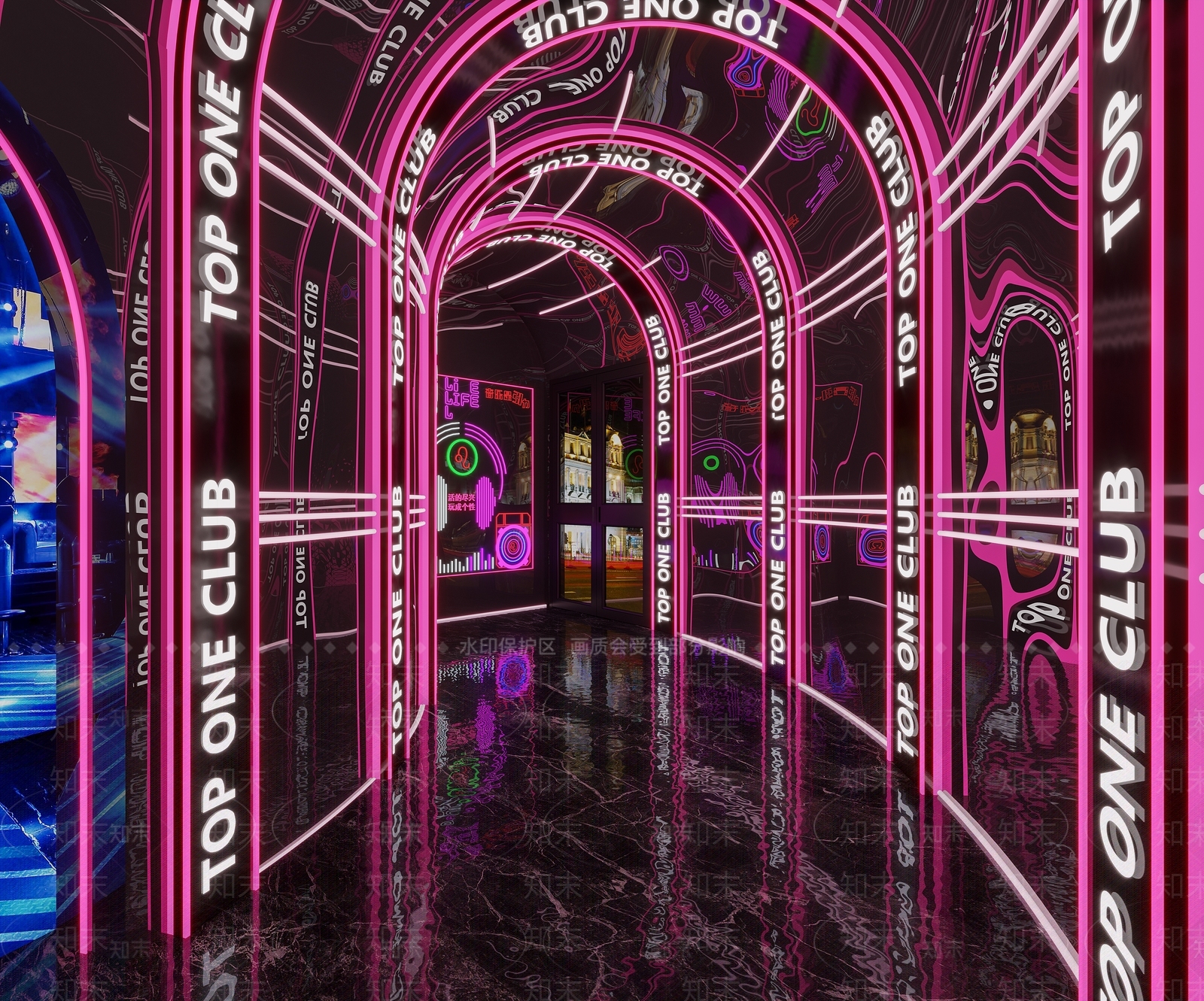 现代酒吧3D模型下载【ID:1202546748】