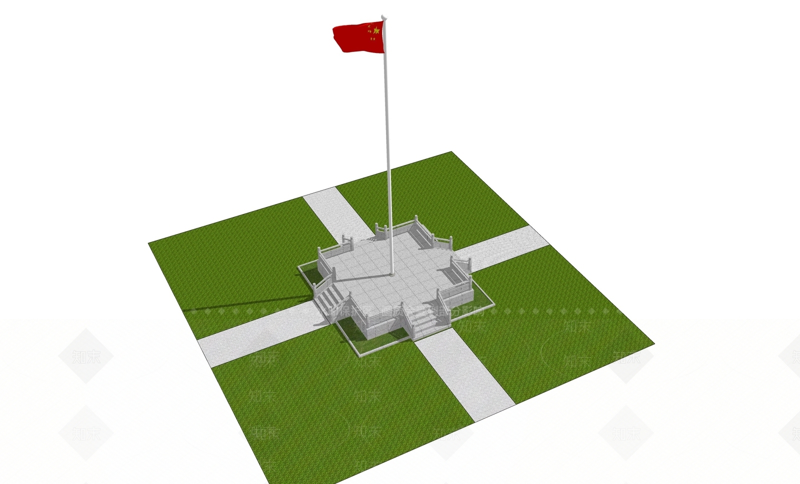 现代其他公共空间SU模型下载【ID:1202548955】
