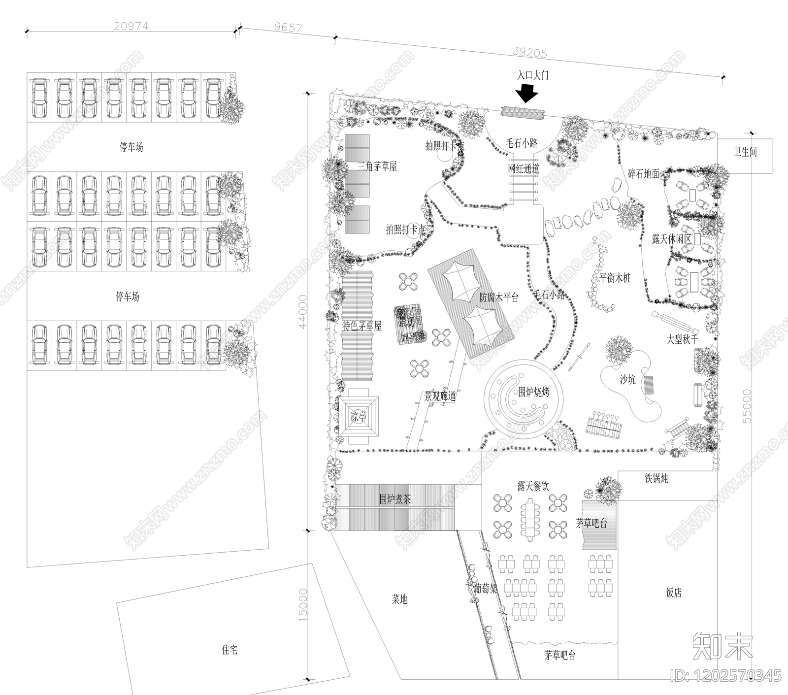 露营施工图下载【ID:1202570345】