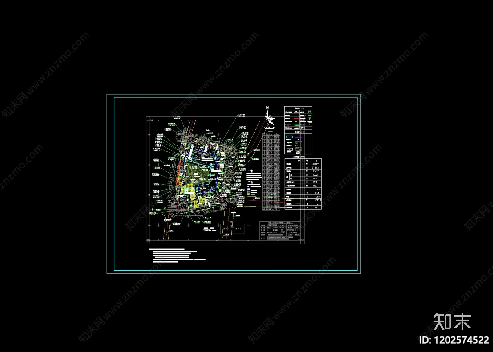 现代学校建筑cad施工图下载【ID:1202574522】