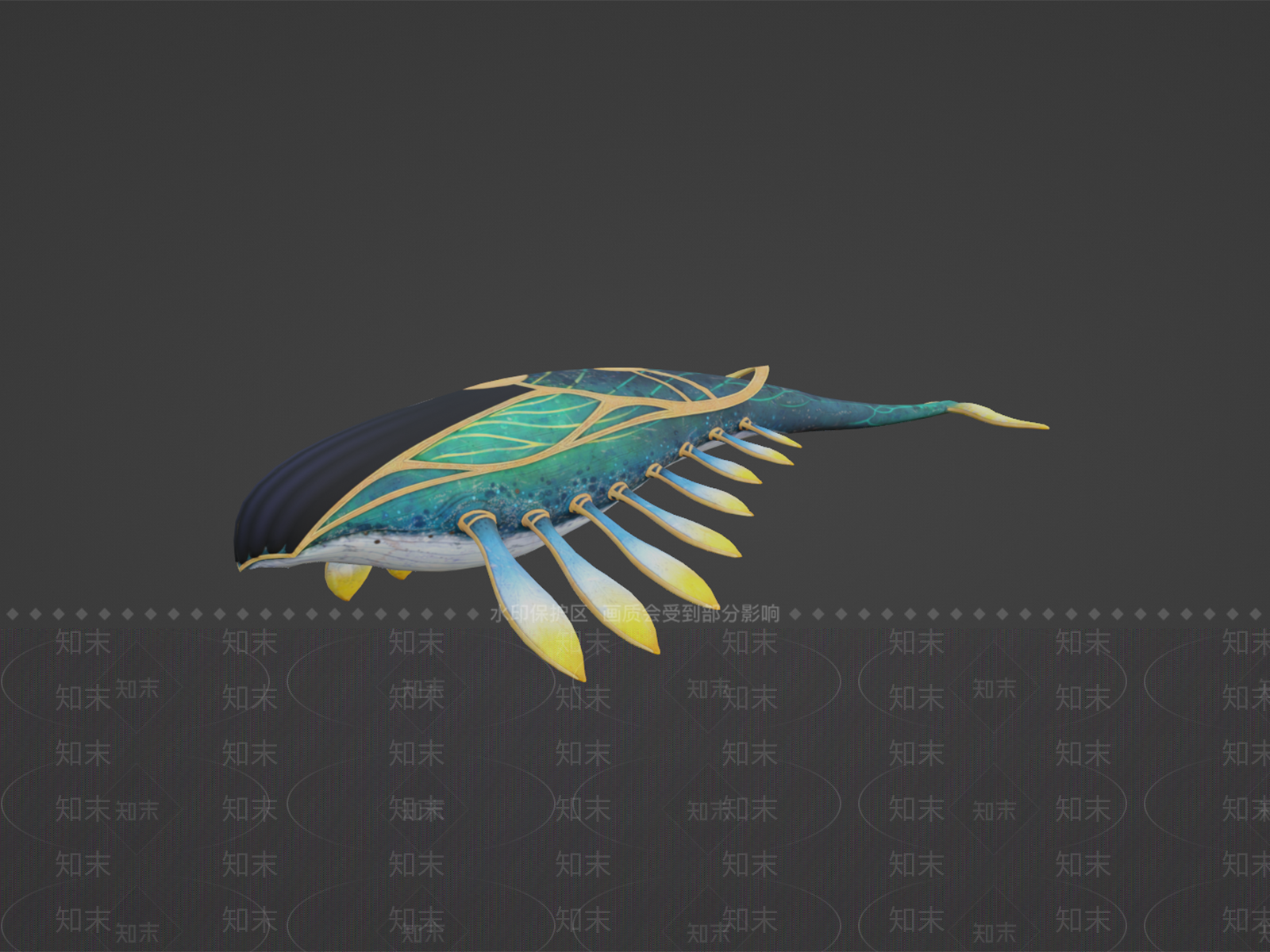 水生类动物3D模型下载【ID:1202576004】