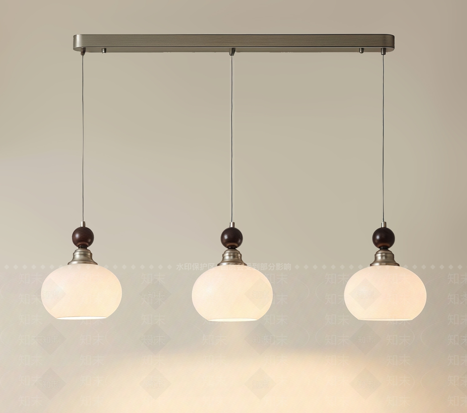 现代简约吊灯3D模型下载【ID:1202577197】