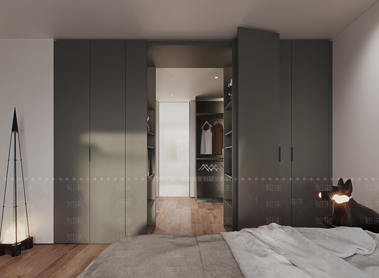 现代意式衣帽间3D模型下载【ID:1202579702】
