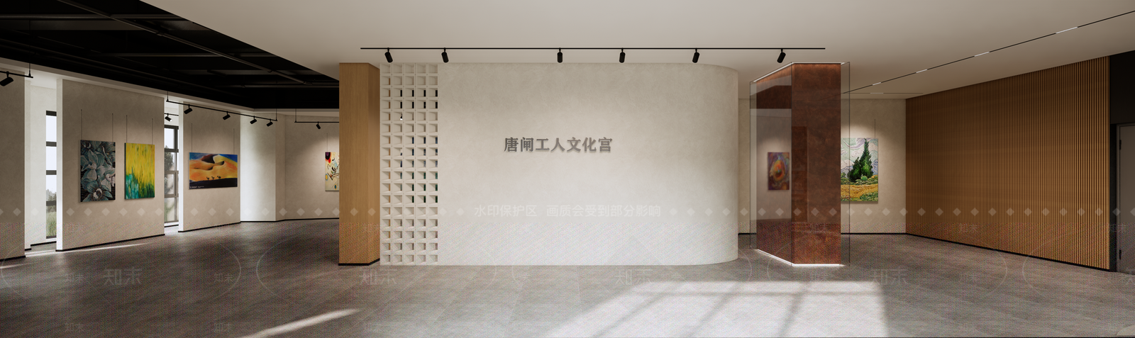 现代其他文化空间SU模型下载【ID:1202584924】