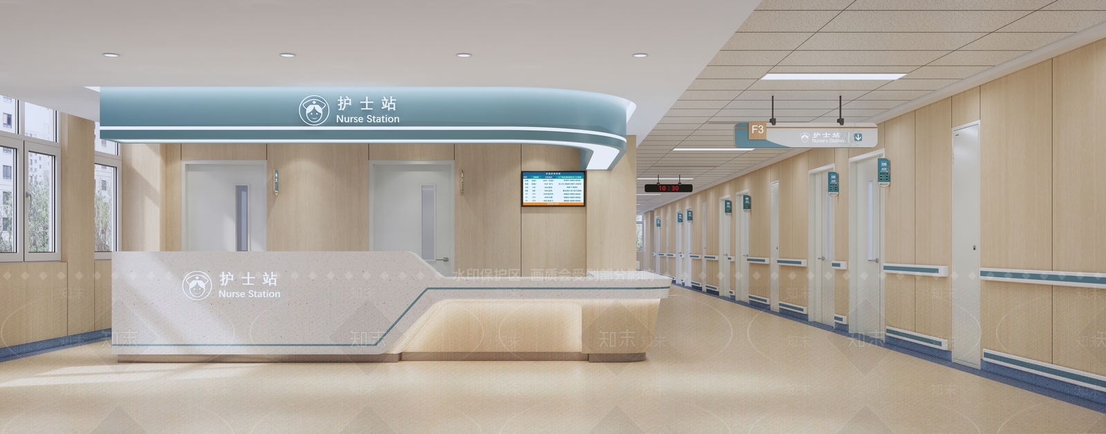 现代轻奢医院SU模型下载【ID:1202603205】