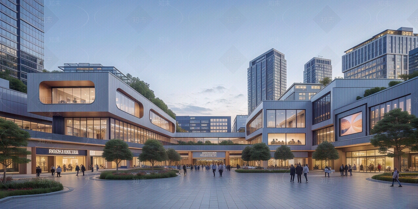 现代城市HDR贴图下载【ID:1202603248】