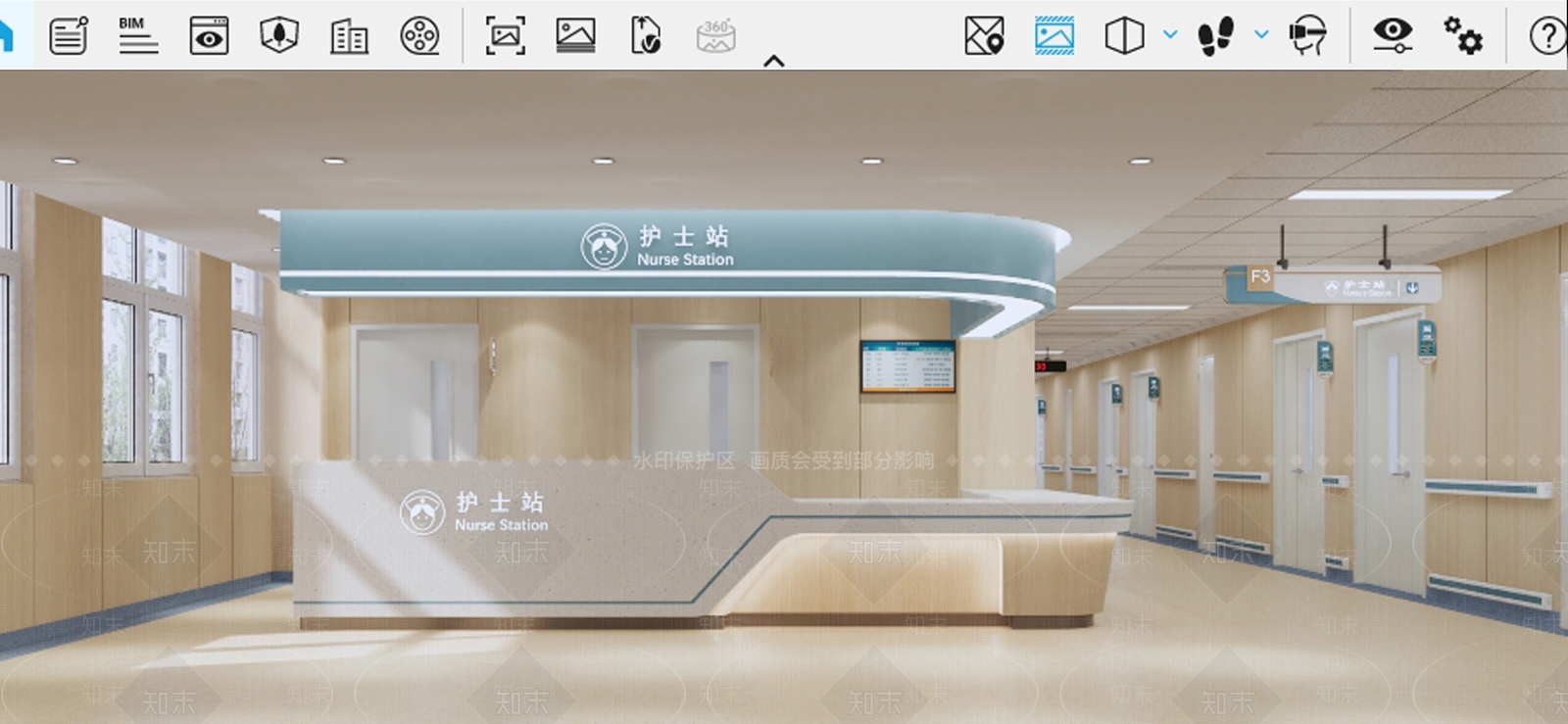 现代轻奢医院SU模型下载【ID:1202603205】