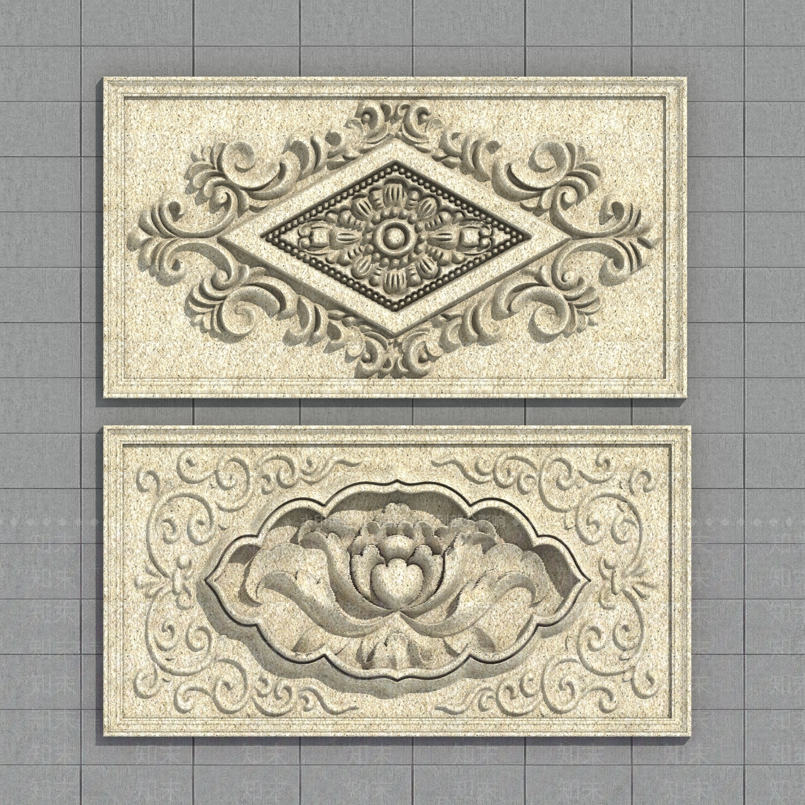 欧式雕花SU模型下载【ID:1202608267】