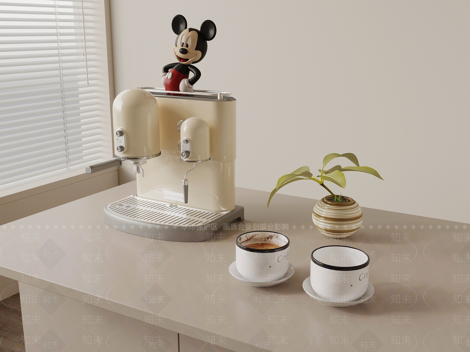 咖啡机3D模型下载【ID:1202609666】