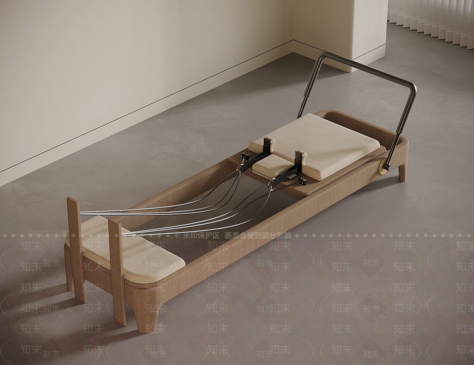 现代健身器材3D模型下载【ID:1202615270】