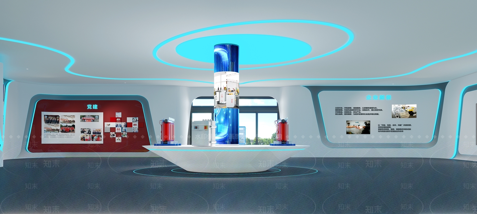 现代简约其他商业空间3D模型下载【ID:1202615588】