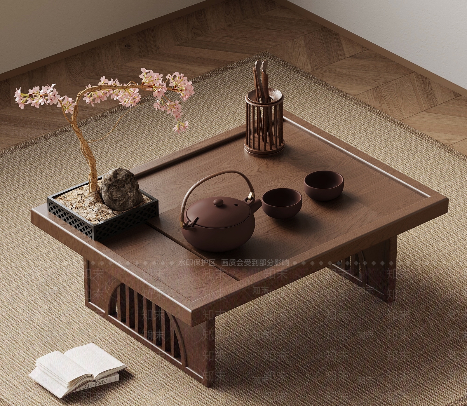 茶具3D模型下载【ID:1202616284】