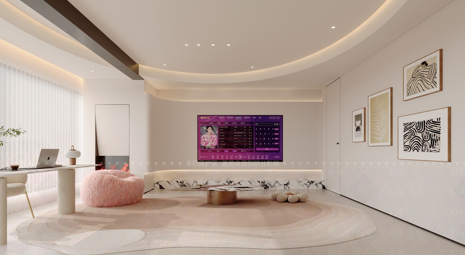 L型多人沙发多人沙发3D模型下载【ID:1227498537】