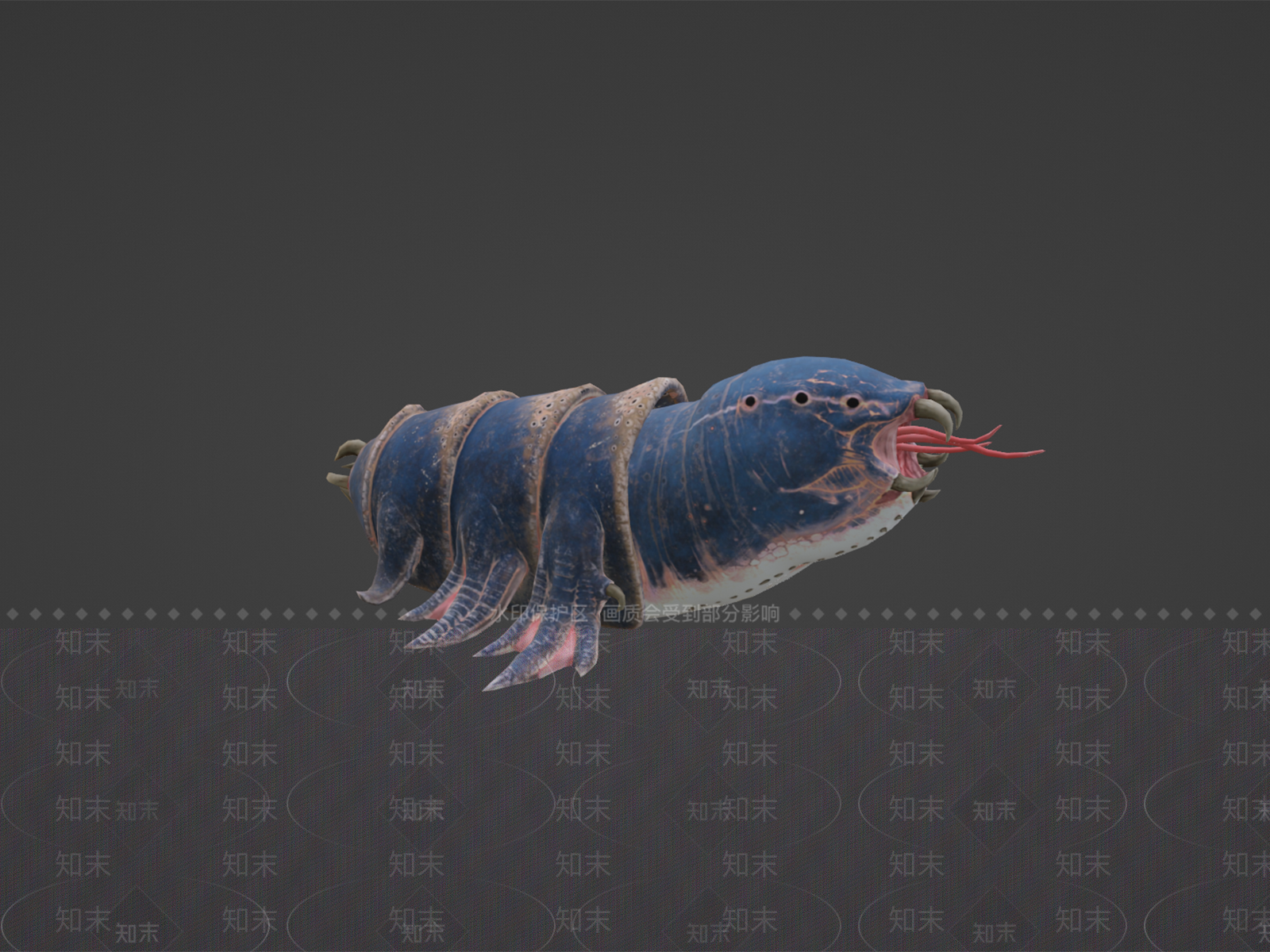 水生类动物3D模型下载【ID:1202619181】