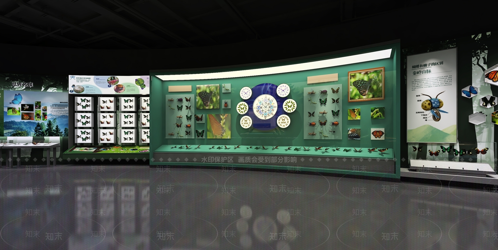 现代其他展厅3D模型下载【ID:1202621967】