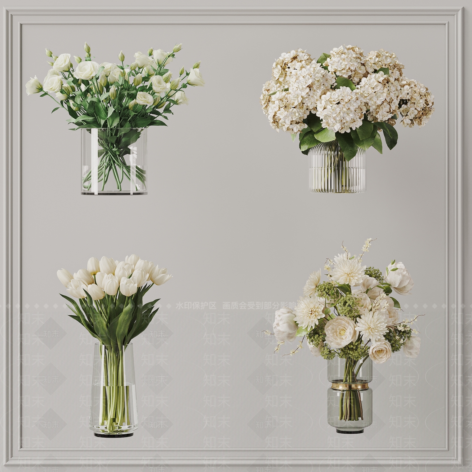 现代简约花瓶SU模型下载【ID:1202638448】