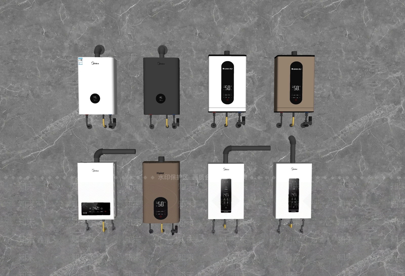 热水器SU模型下载【ID:1202641530】