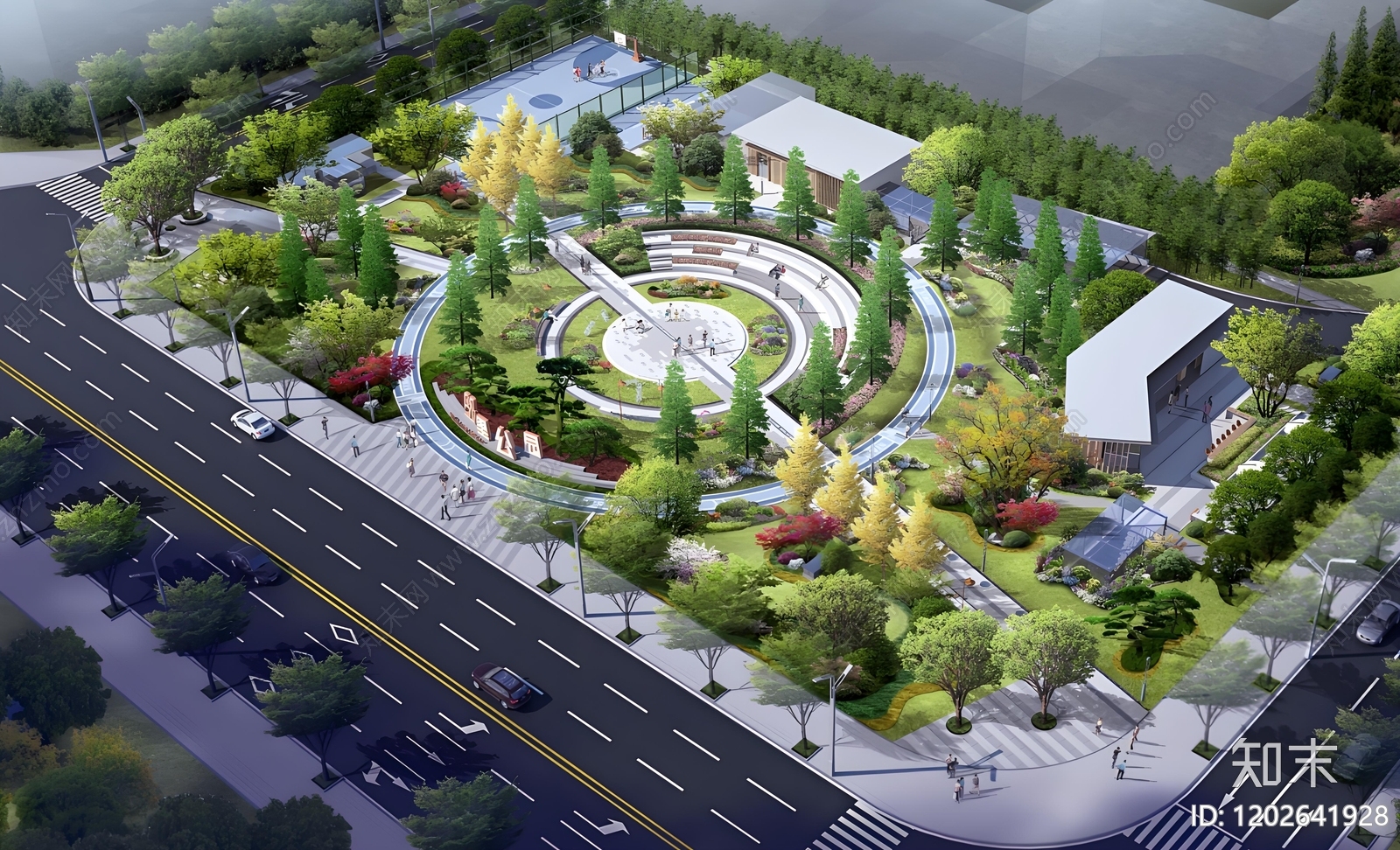 现代其他景观施工图下载【ID:1202641928】