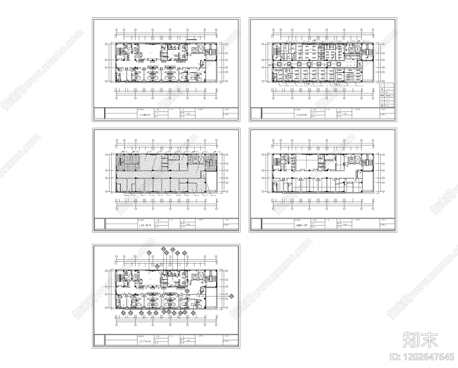 现代医院cad施工图下载【ID:1202647645】