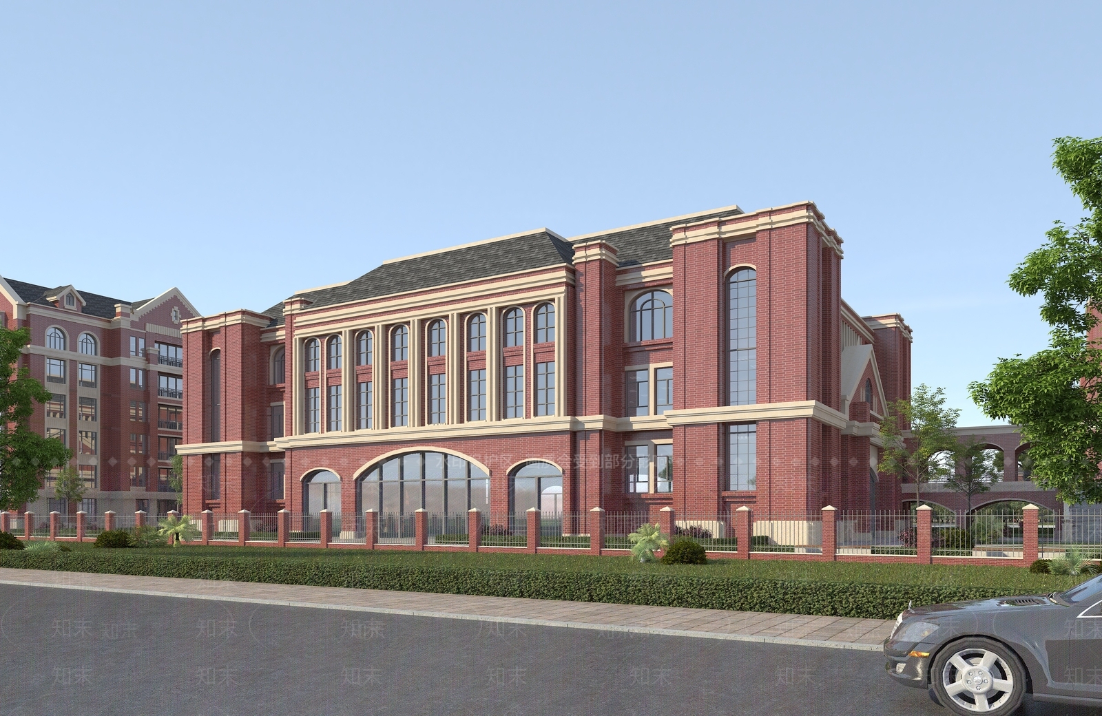 欧式简欧其他文体建筑3D模型下载【ID:1202655395】