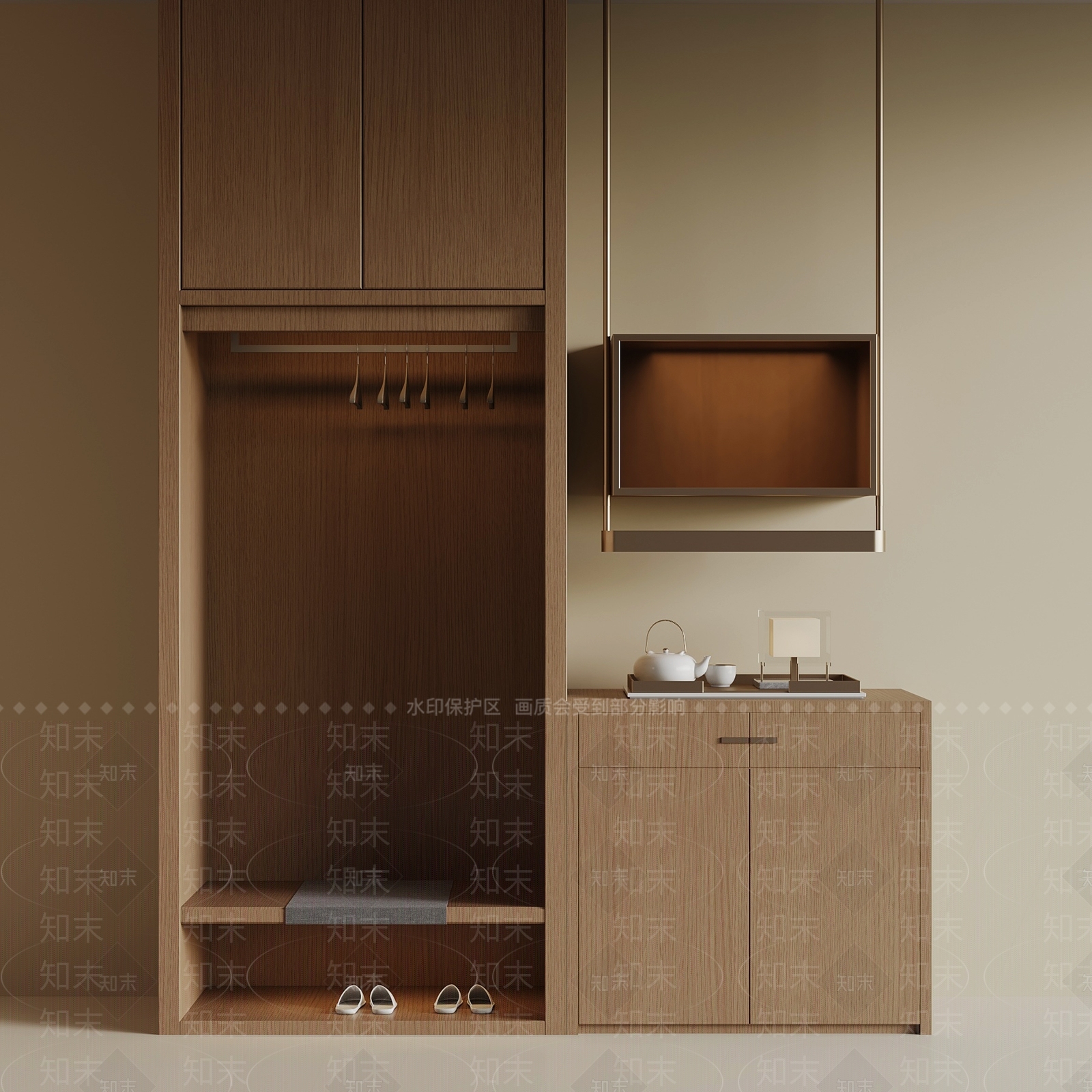 中古衣柜SU模型下载【ID:1202656847】