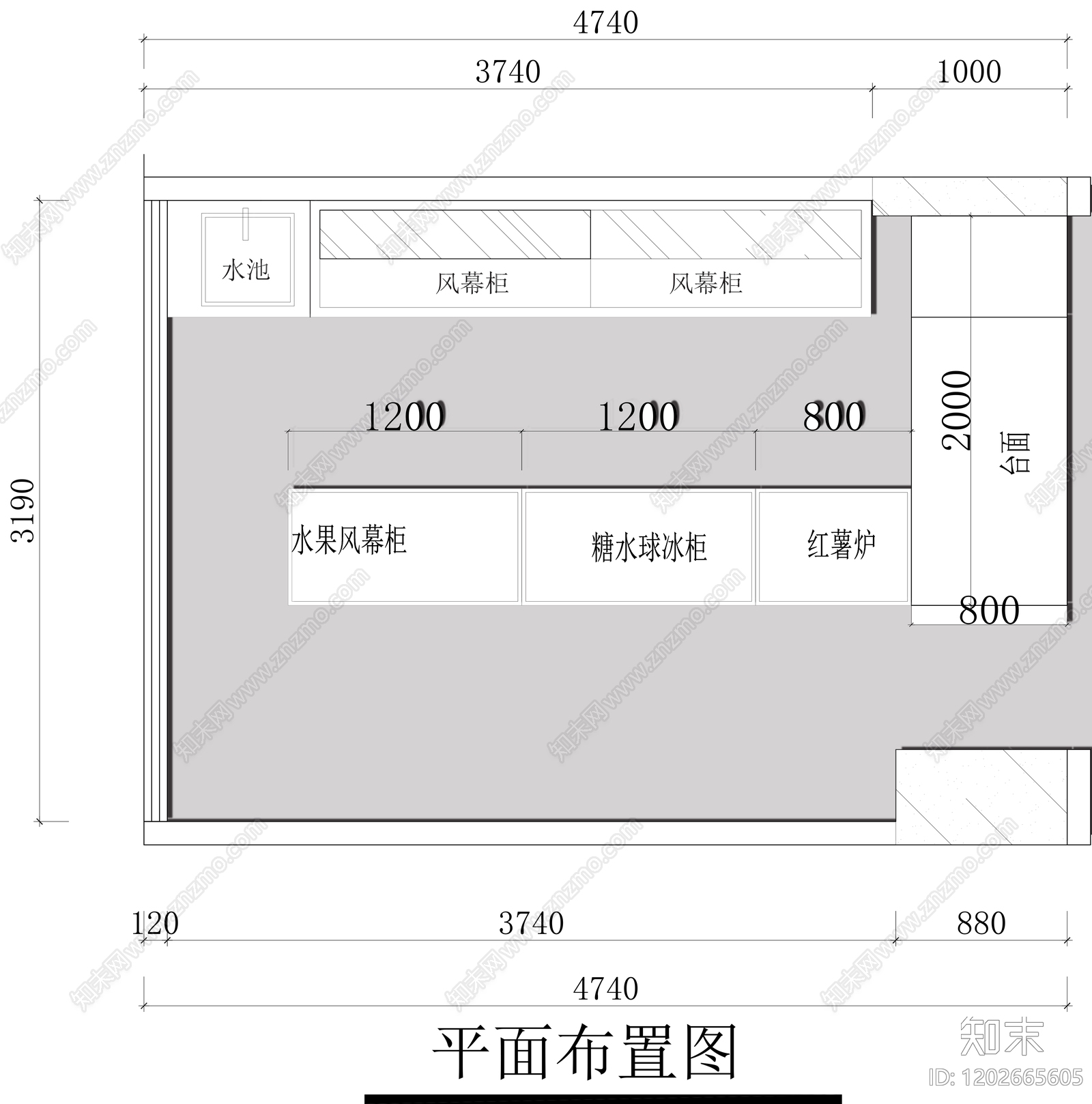 现代其他商业空间cad施工图下载【ID:1202665605】
