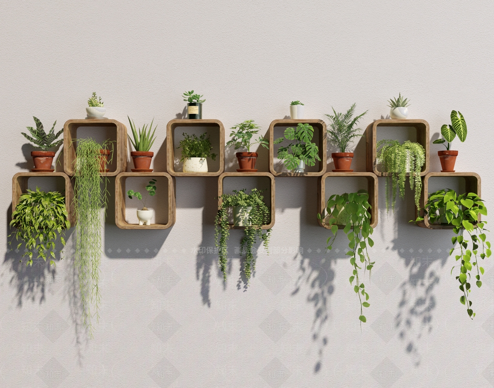 盆栽SU模型下载【ID:1202666854】