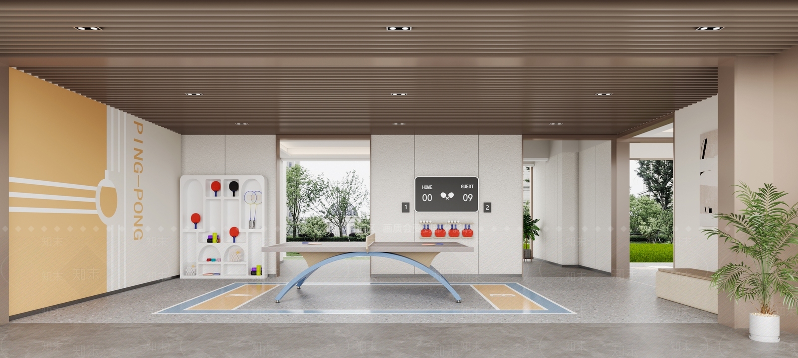 现代其他公共空间3D模型下载【ID:1202672020】