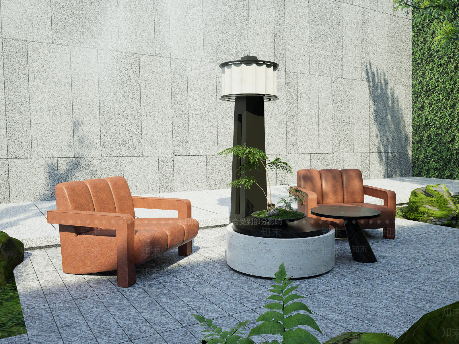 现代其他户外家具SU模型下载【ID:1202675145】