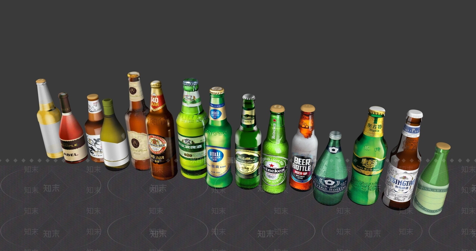 酒具SU模型下载【ID:1202686551】