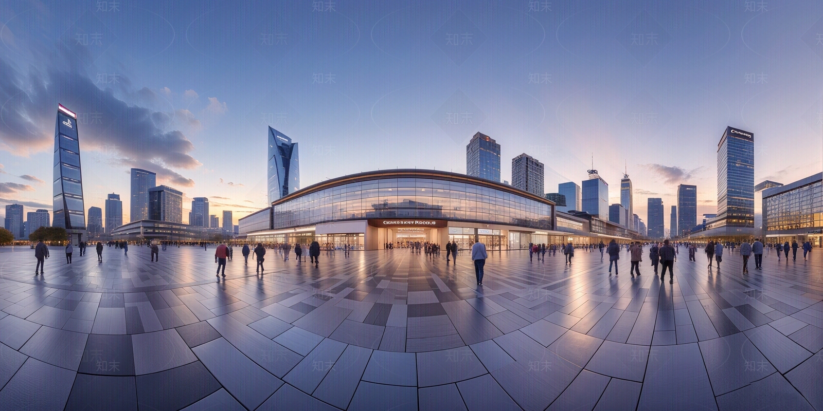 现代城市HDR贴图下载【ID:1202688263】