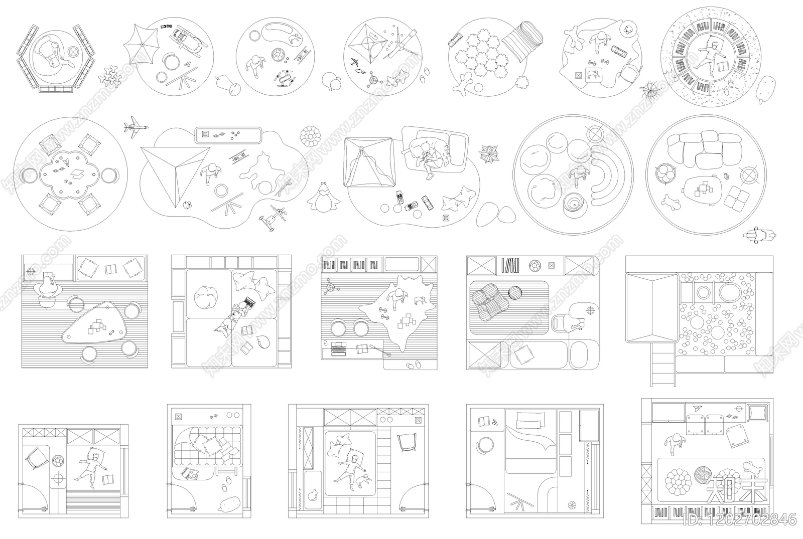 现代玩具施工图下载【ID:1202702846】