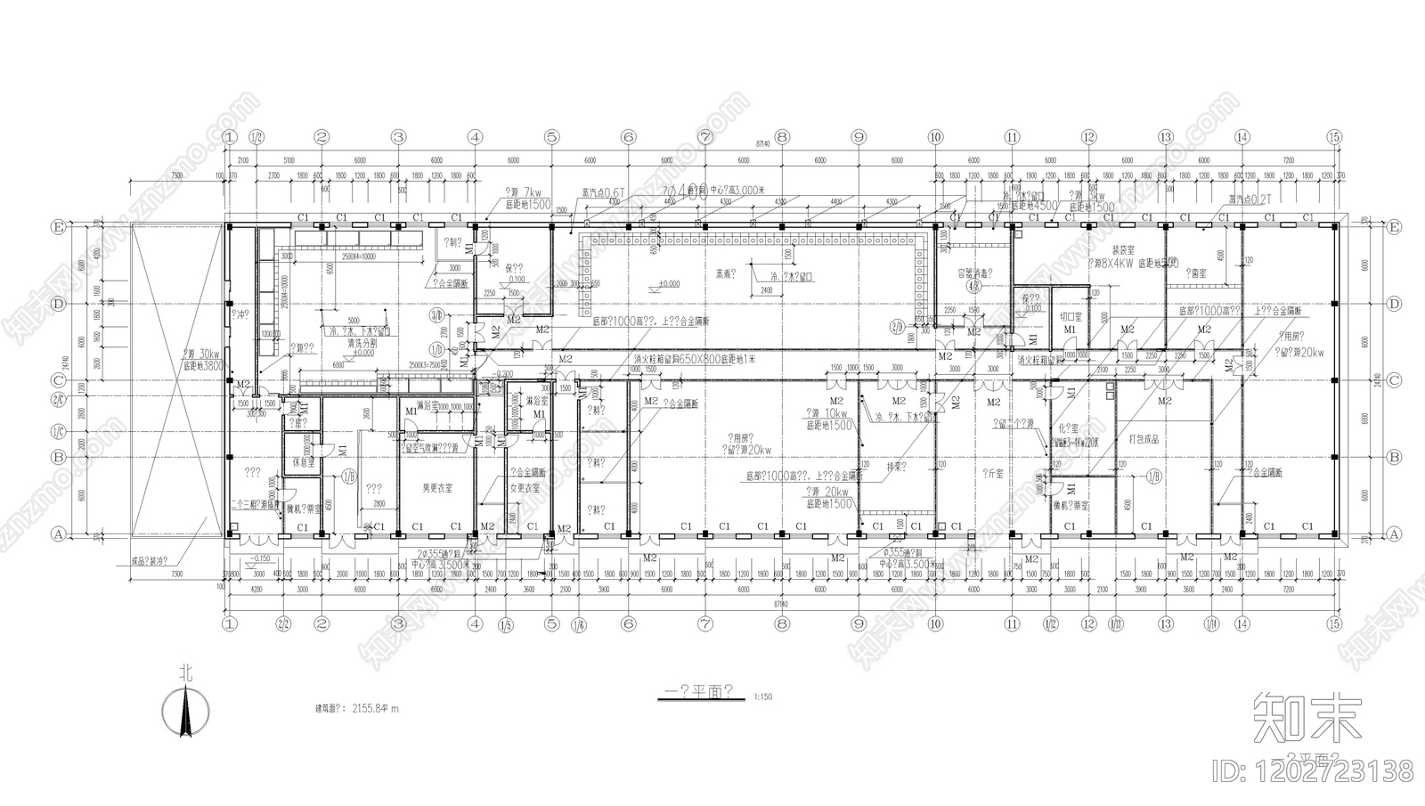 现代产业园建筑施工图下载【ID:1202723138】
