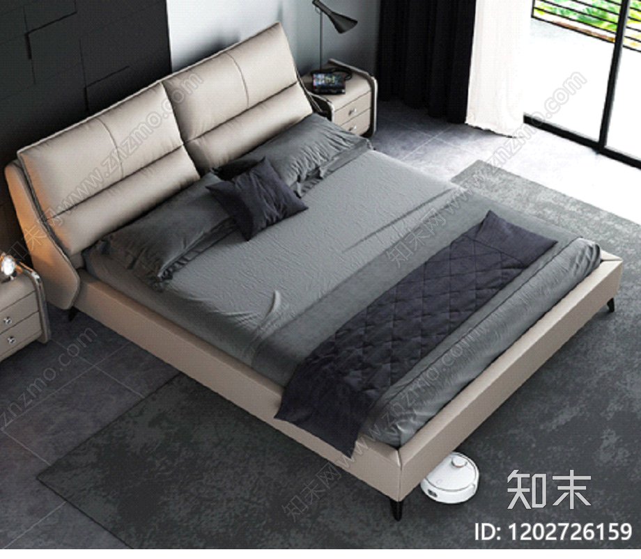 意式床施工图下载【ID:1202726159】