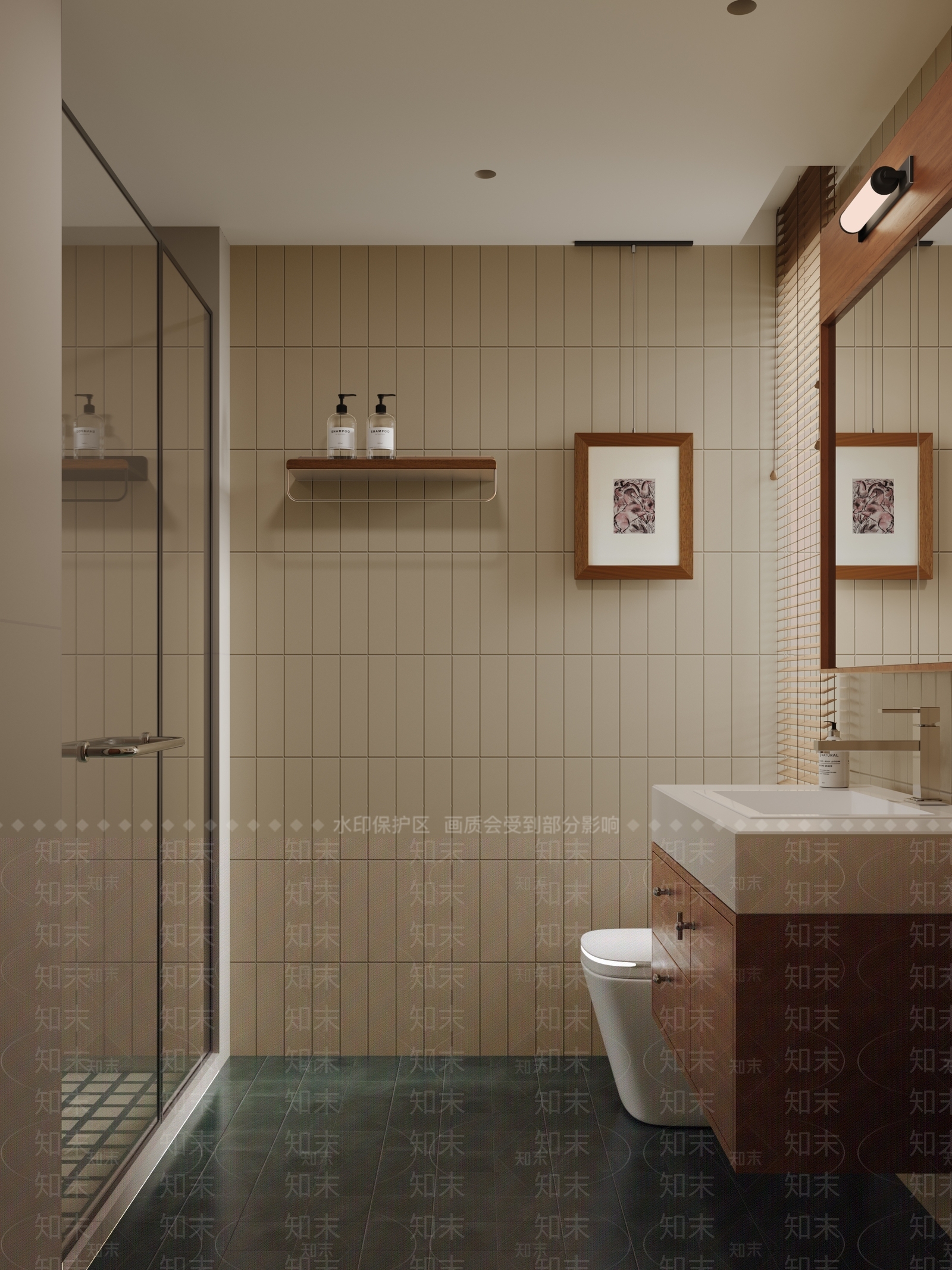 复古中古卫生间3D模型下载【ID:1202744131】