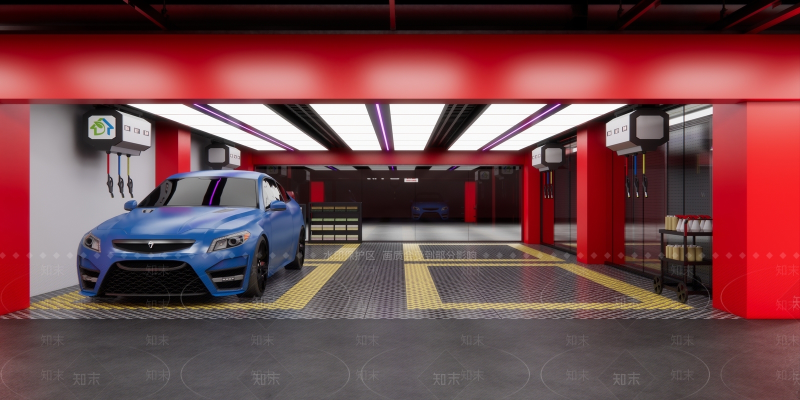 现代汽车4S店SU模型下载【ID:1202892444】