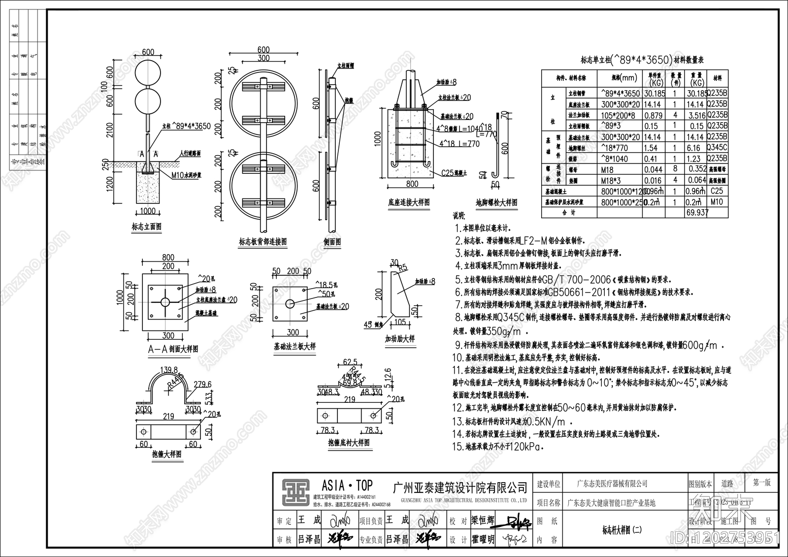 城市次干道景观cad施工图下载【ID:1202753951】