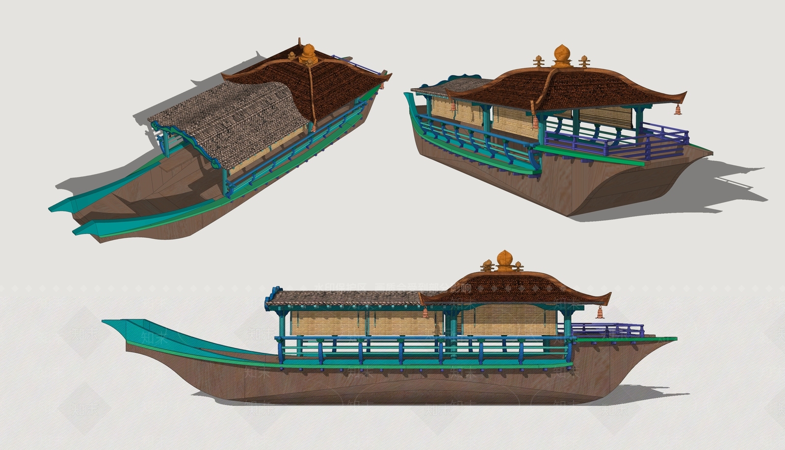 船SU模型下载【ID:1202757961】