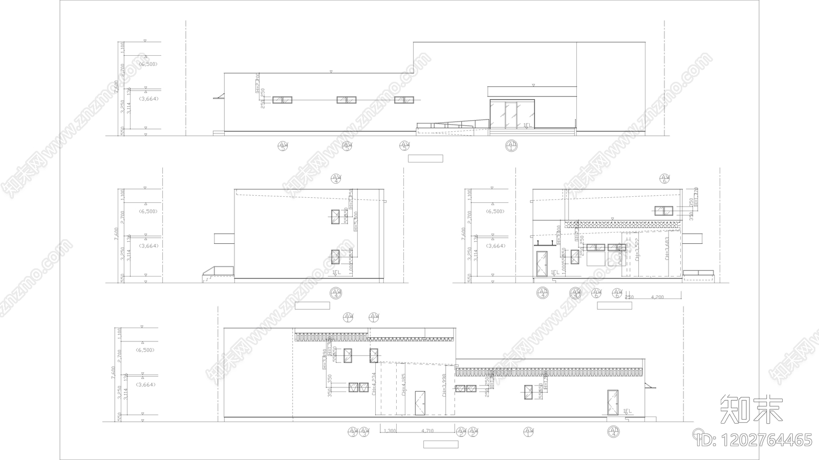 现代医院建筑cad施工图下载【ID:1202764465】