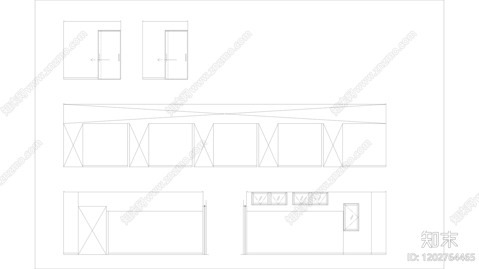 现代医院建筑cad施工图下载【ID:1202764465】