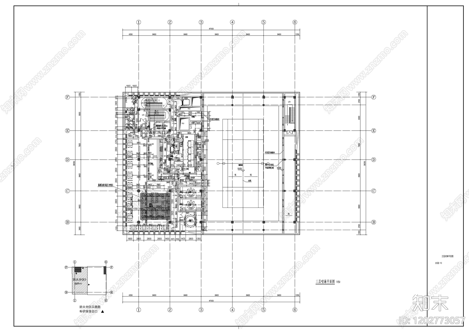 给水系统cad施工图下载【ID:1202773057】