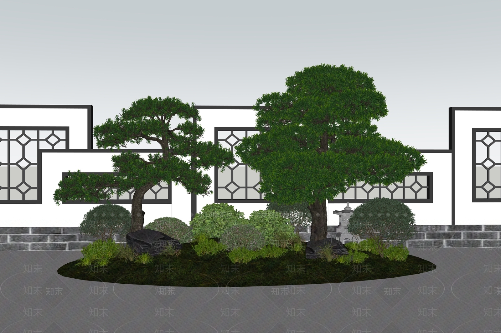 乔木SU模型下载【ID:1202777121】