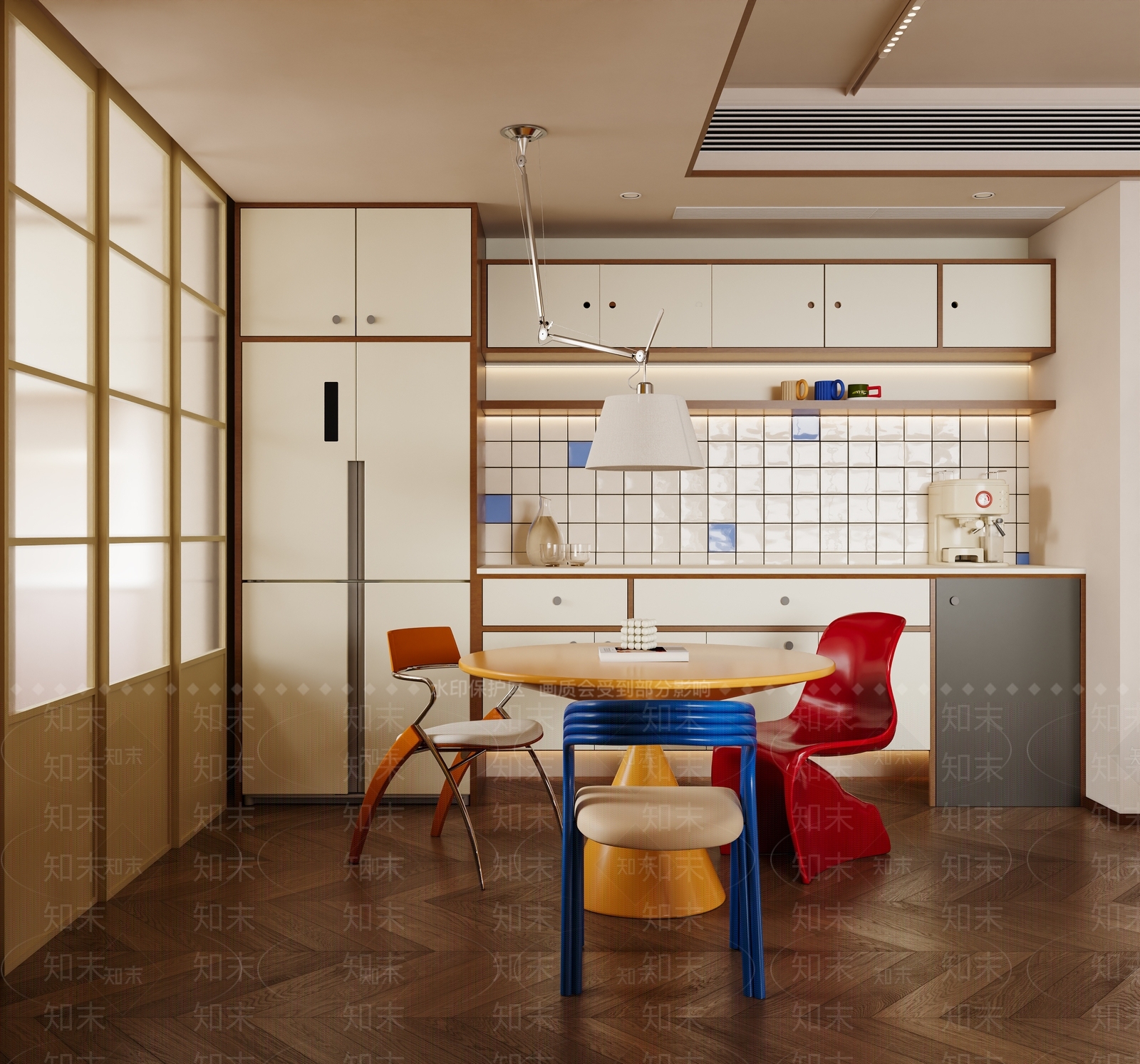 玻璃隔断其他架子3D模型下载【ID:1227576157】