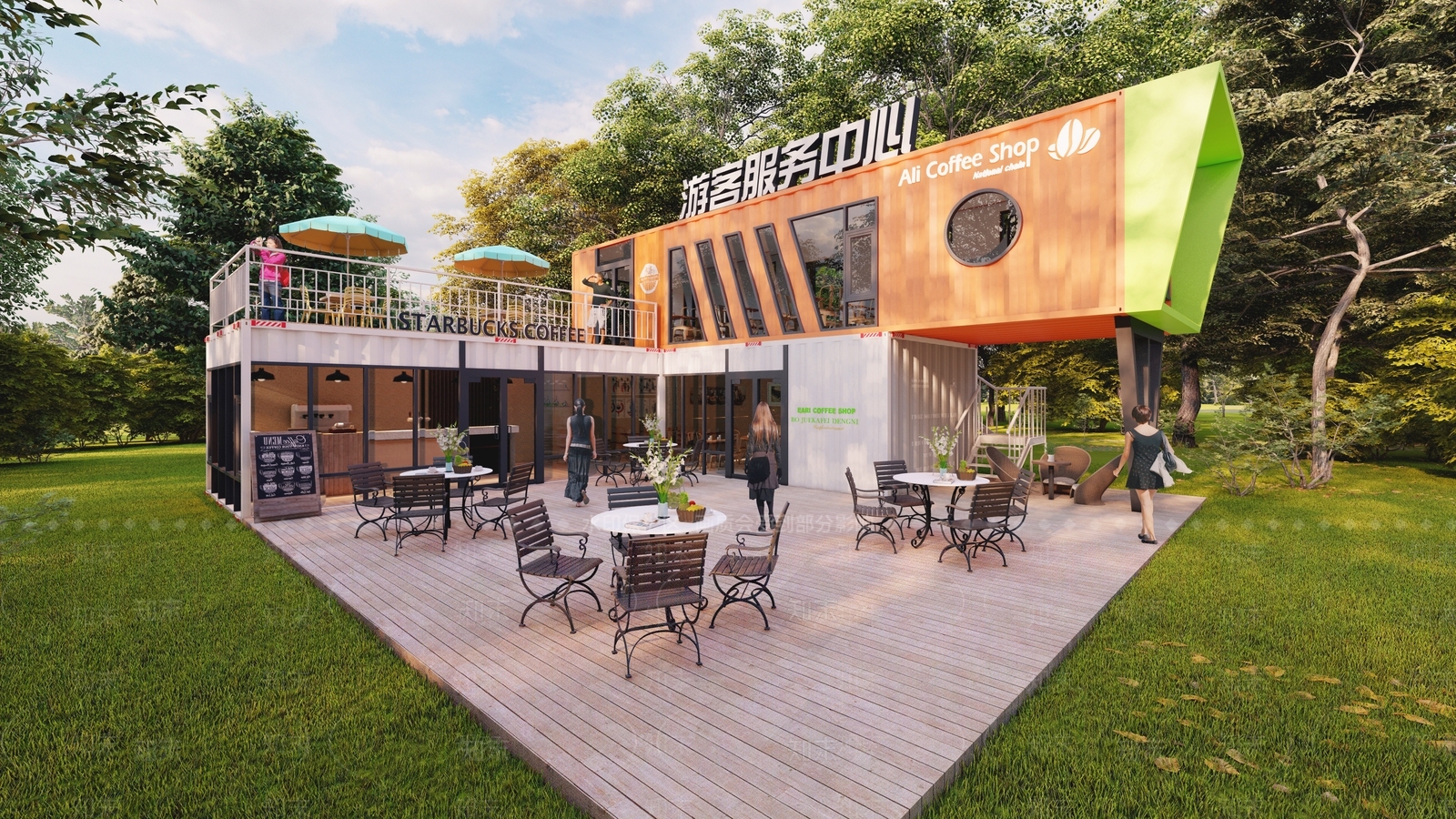 现代工业小公建SU模型下载【ID:1202789523】
