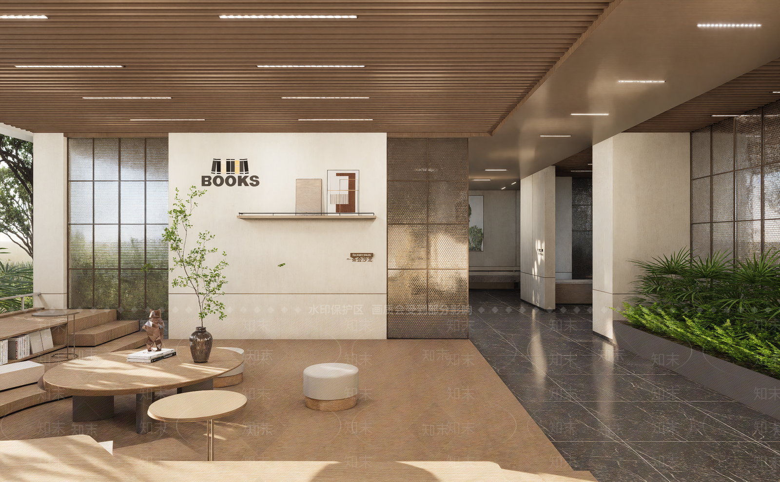 现代小区景观SU模型下载【ID:1202792527】