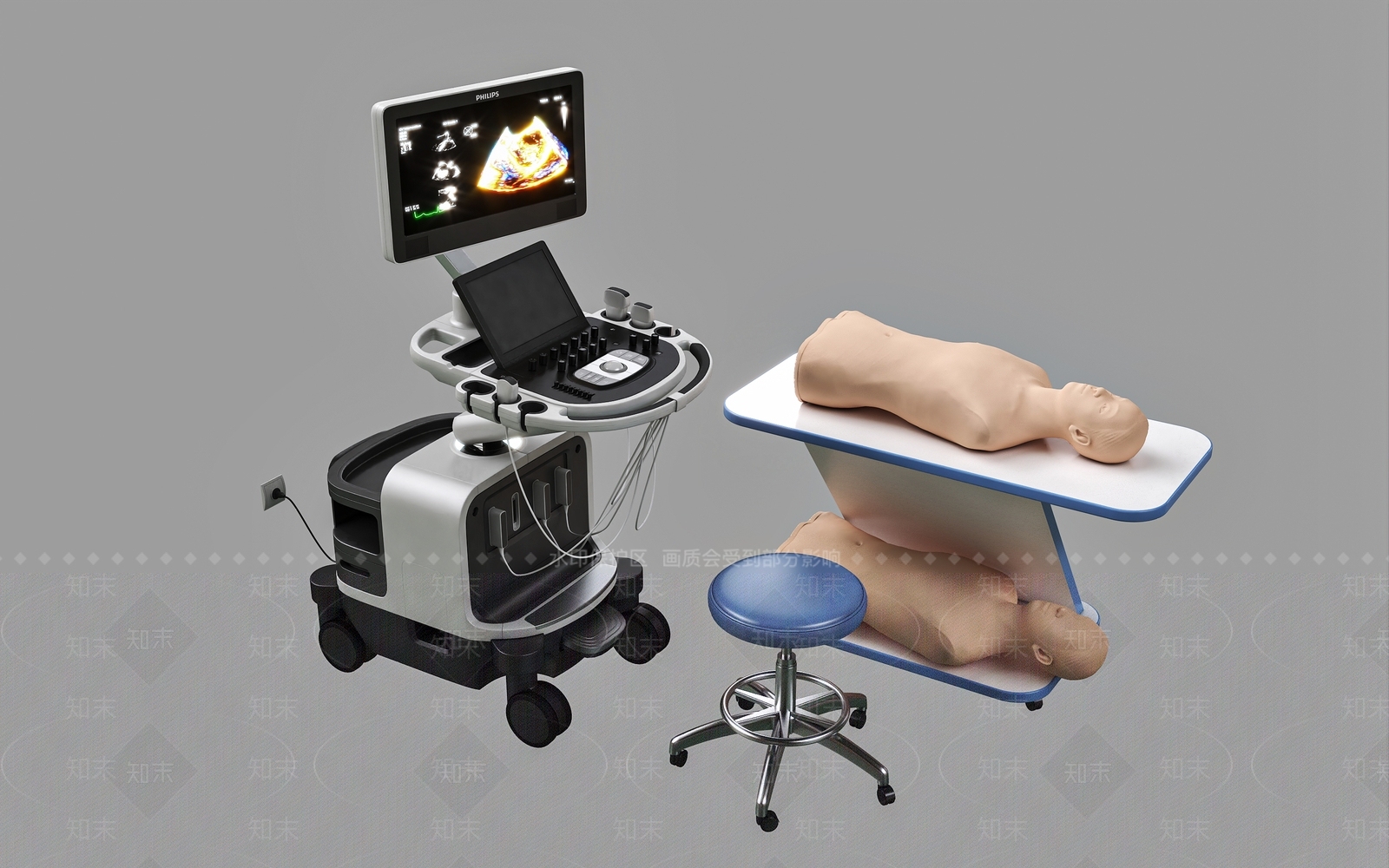现代医疗器材3D模型下载【ID:1202848696】