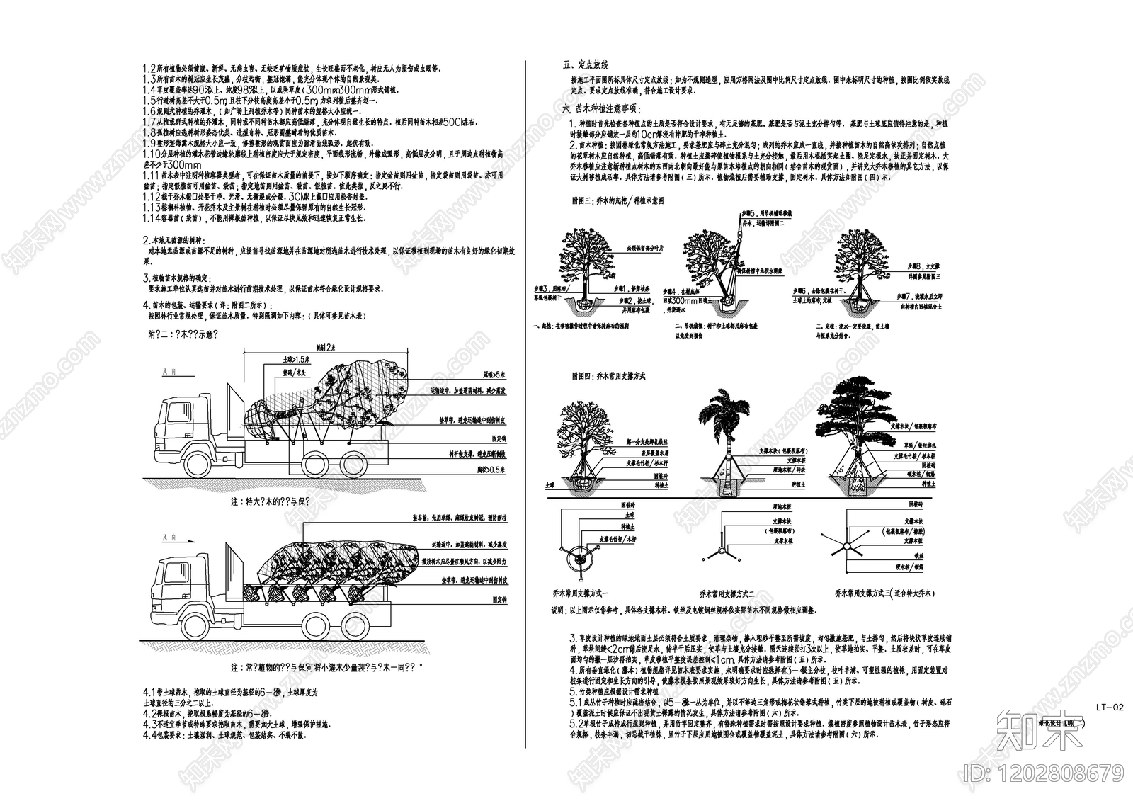 现代设计说明cad施工图下载【ID:1202808679】