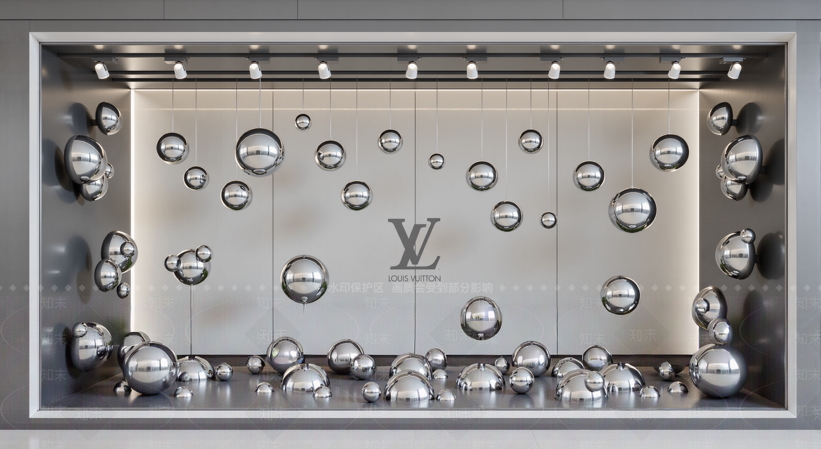 现代橱窗SU模型下载【ID:1202819798】